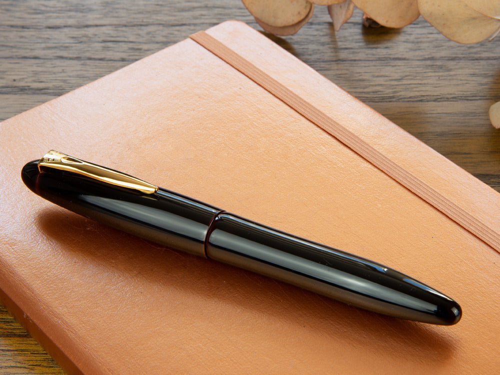 Platinum Izumo Füllfederhalter, Rot, Ebonit, Tamenuri PIZ-55000-28