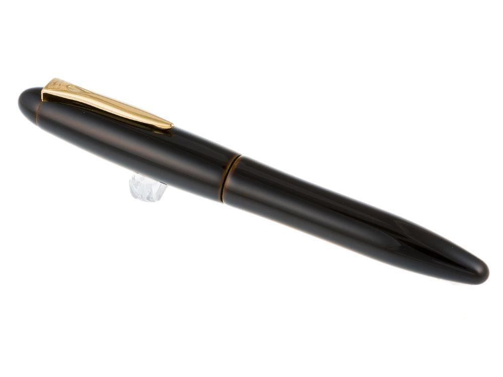 Platinum Izumo Füllfederhalter, Gelb, Ebonite, Tamenuri PIZ-55000-30