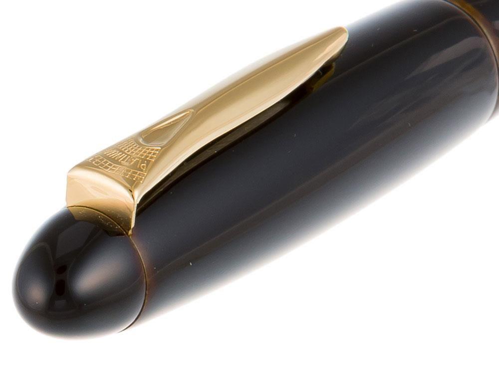 Platinum Izumo Füllfederhalter, Gelb, Ebonite, Tamenuri PIZ-55000-30