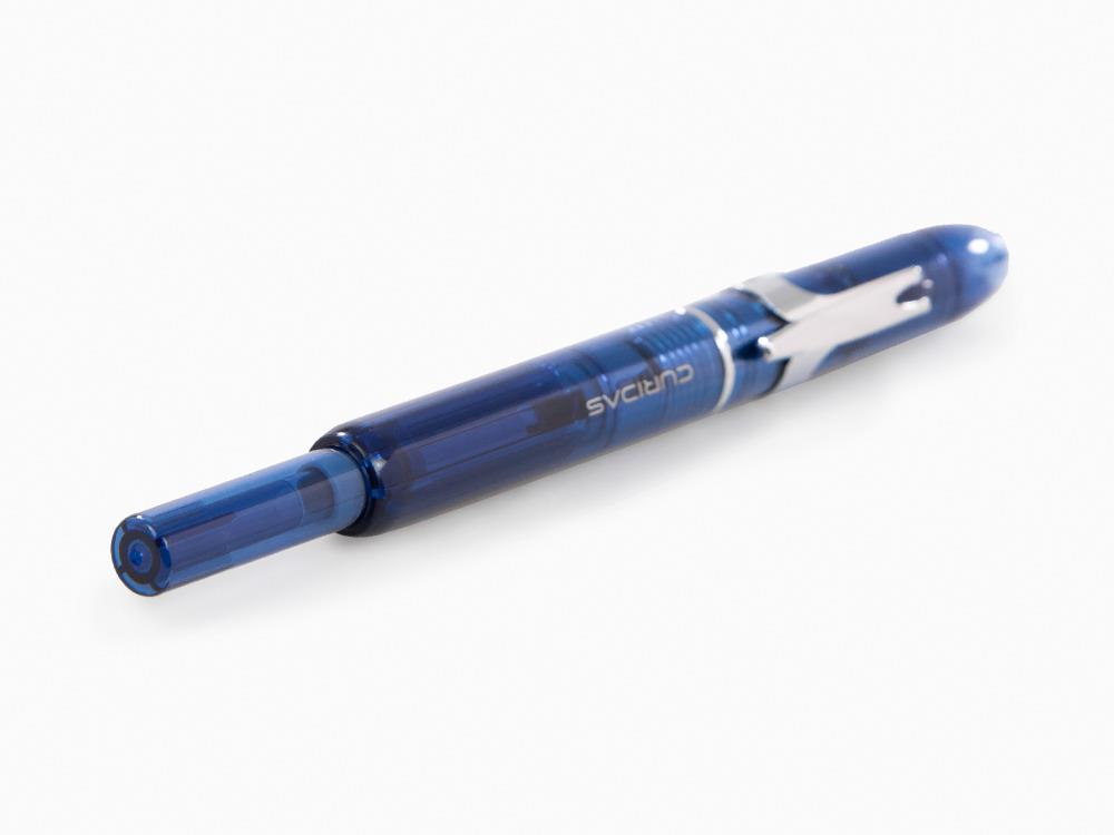 Platinum Curidas Füllfederhalter, Retractable, Blau, PKN-7000-50