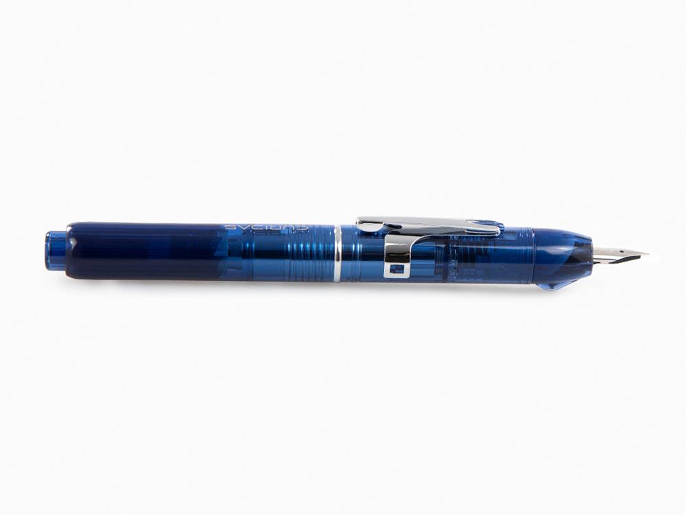 Platinum Curidas Füllfederhalter, Retractable, Blau, PKN-7000-50