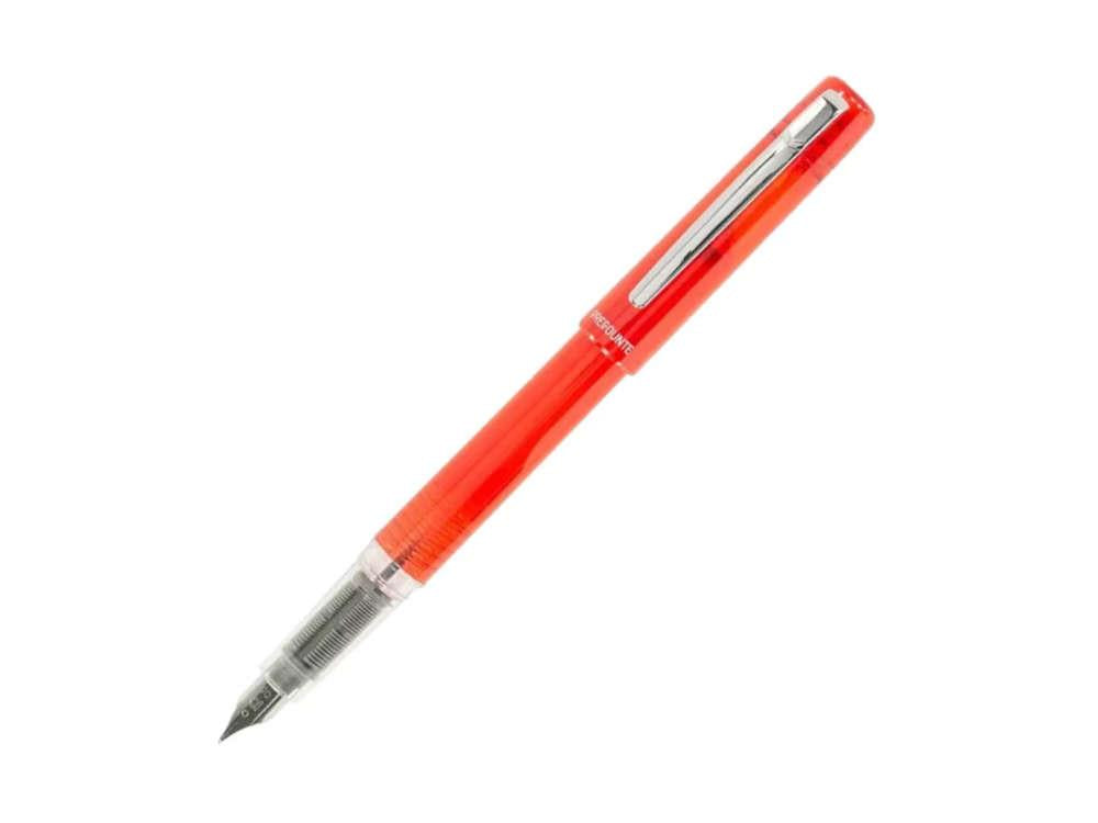 Platinum Prefounte Vermillon Orange Füllfederhalter, Orange, PPF-800-69