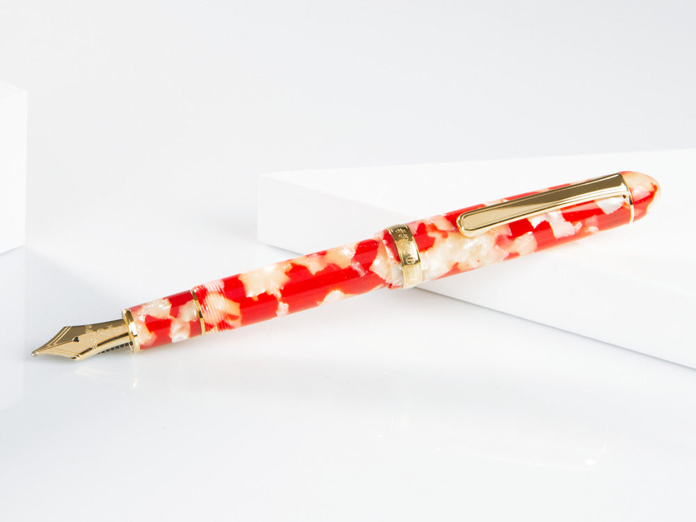Platinum Celluloid Füllfederhalter #24 Koi & Vergoldete PTB-30000S-24