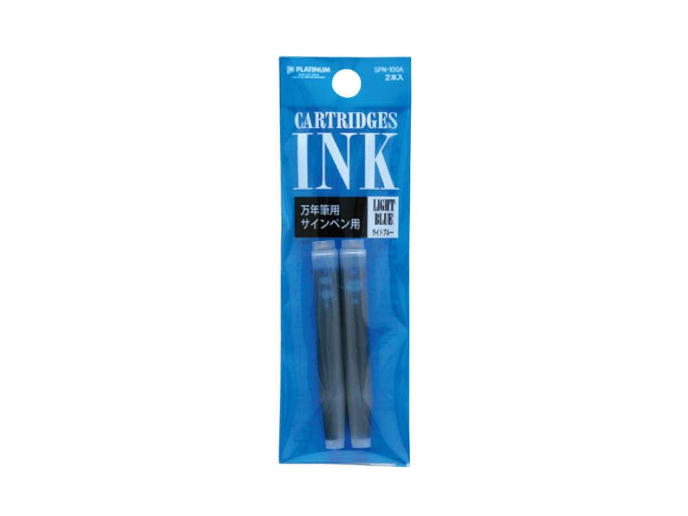 2 Platinum Tintenpatrone, Blau, SPN-100A-57