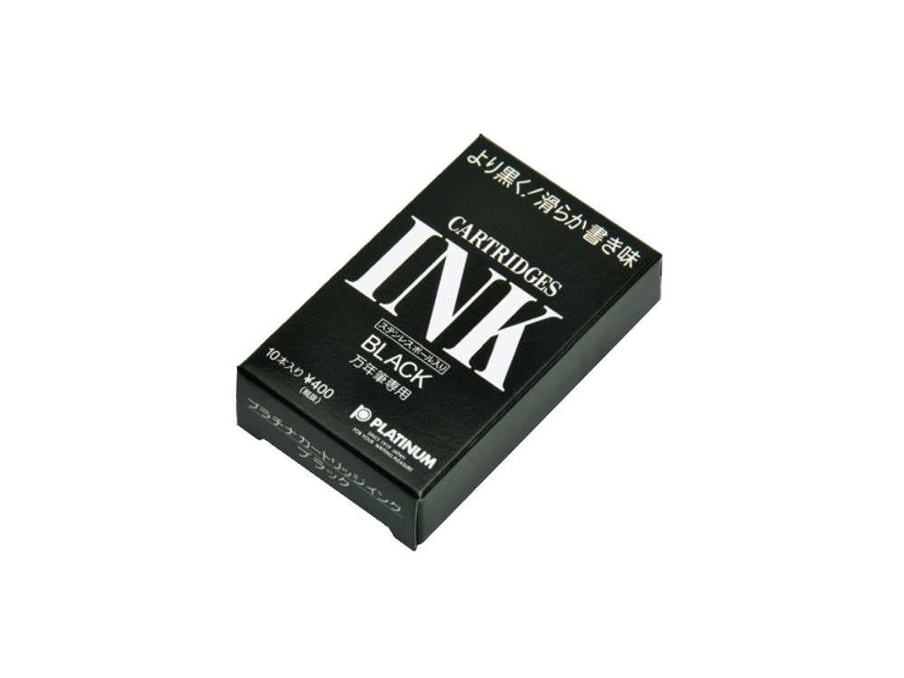 Platinum Tintenpatrone, Schwarz, SPSQ-400-1