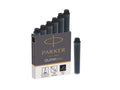 Parker Tintenpatronen, Mini, 6 Einheiten, Schwarz, 1950407