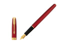 Parker Sonnet Füllfederhalter, Lack, Vergoldete Beschläge, Rot, 1931474 - Nib M