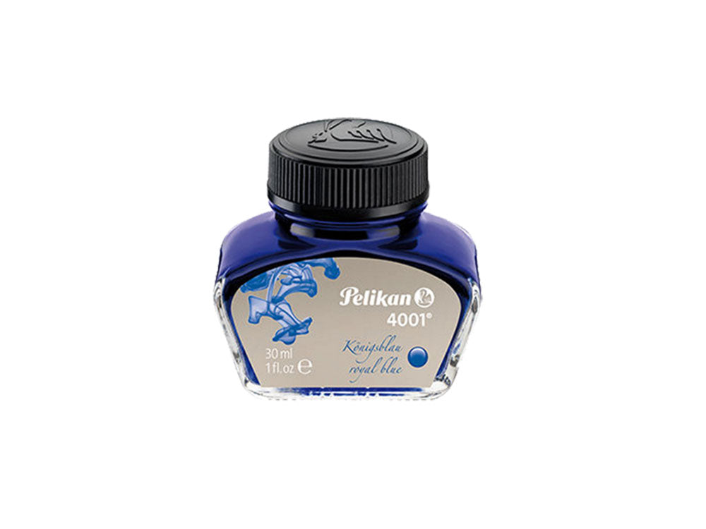 Pelikan 4001 Tintenfass, 30ml, Royal Blue (Blau), 301010