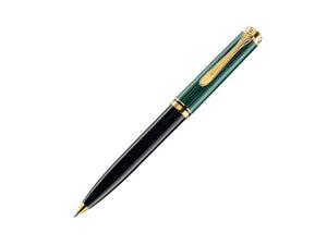 Pelikan K600 Kugelschreiber, Schwarz und grün, Vergoldete Beschläge, 980086