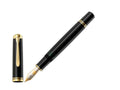 Pelikan M1000 Füllfederhalter, Schwarzes Edelharz, Vergoldete Beschläge