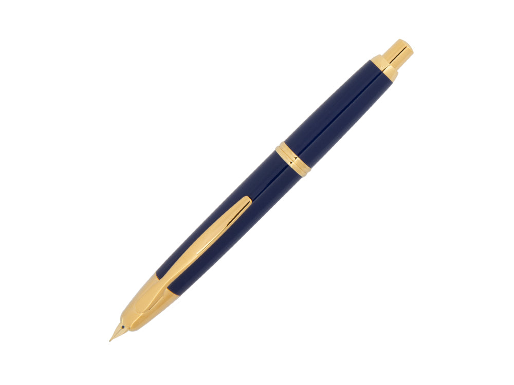 Pilot Füllfederhalter Capless, Lack, Blau, Gold, FK-1500-AU-BLUE