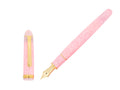 Platinum Celluloid Füllfederhalter Sakura , Vergoldete Beschläge - Nib BB