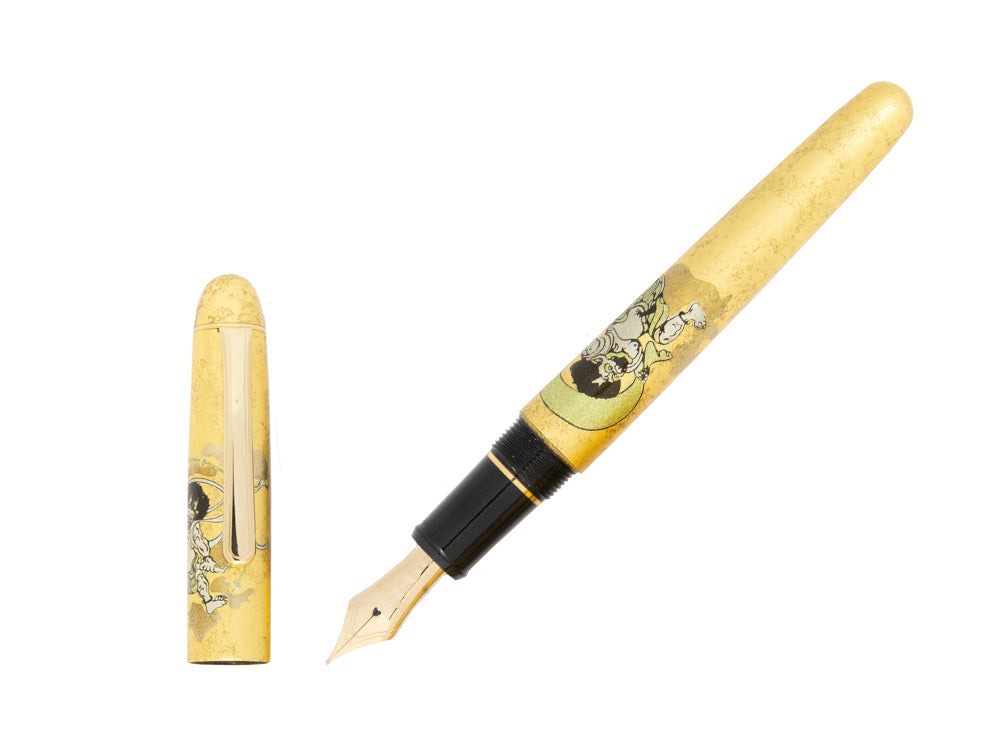 Platinum Kanazawa Maki-e Fujin Raijin Füllfederhalter, PNB-35000H-3