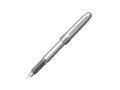 Platinum Plaisir Füllfederhalter, Aluminium, Grau, PGB-1000B-3 - Nib M