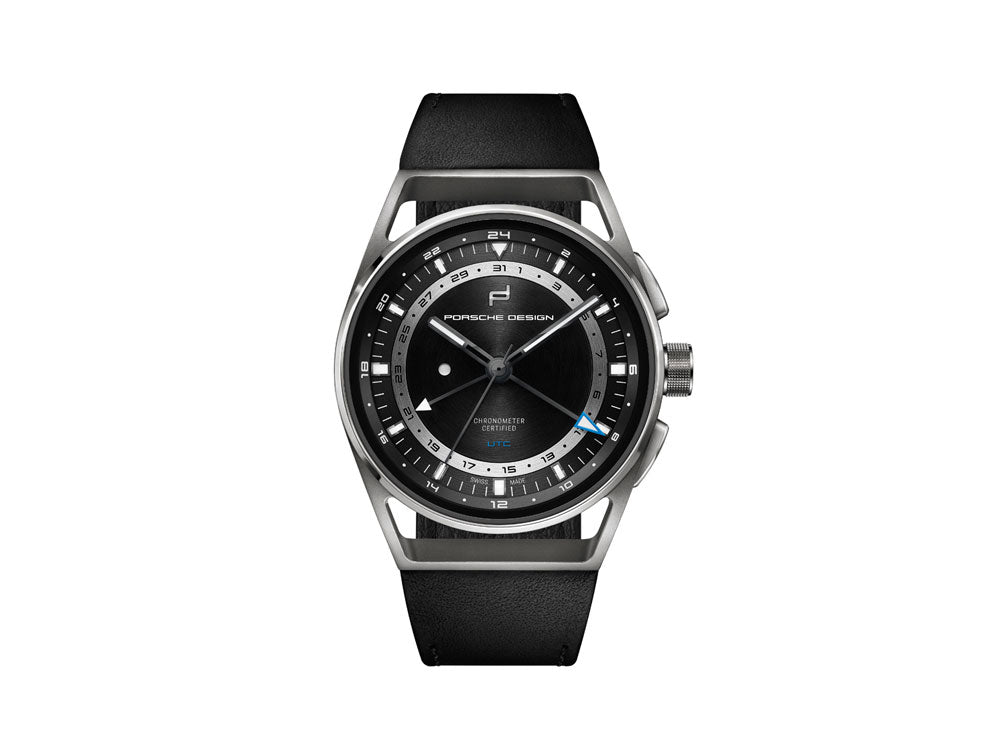 Porsche Design 1919 Globetimer UTC Automatik Uhr, Titan, 6023.4.05.001.07.2