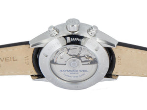 Raymond Weil Freelancer Automatik Uhr, 42 mm, Silber, 10 atm, 7731-SC1-65421