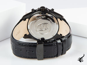 Roamer Rockshell Mark III Chrono Quartz Uhr, Schwarz, 44 mm, 220837 42 55 02