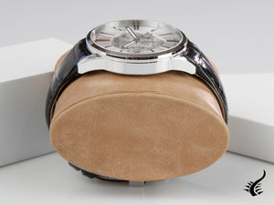 Roamer Superior Chrono Quartz Uhr, Grau, 44 mm, Lederband, 508837 41 15 05