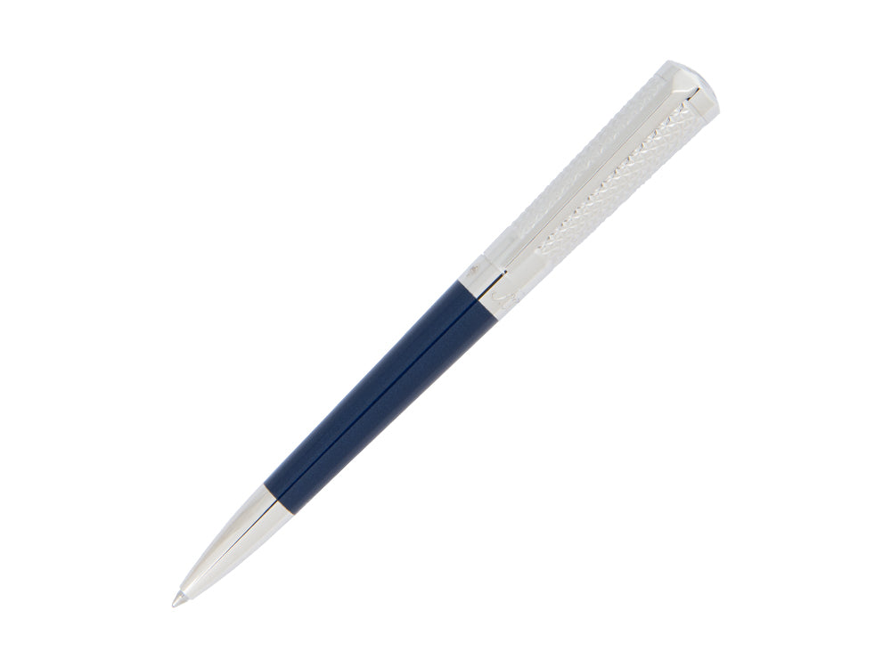 S.T. Dupont Liberté Fire Head Kugelschreiber, Lack, Palladium, Blau, 465017