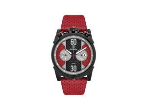 Scuderia Street Racer Quartz Uhr, Rot, 44 mm, Shapir-Glas, CS10164