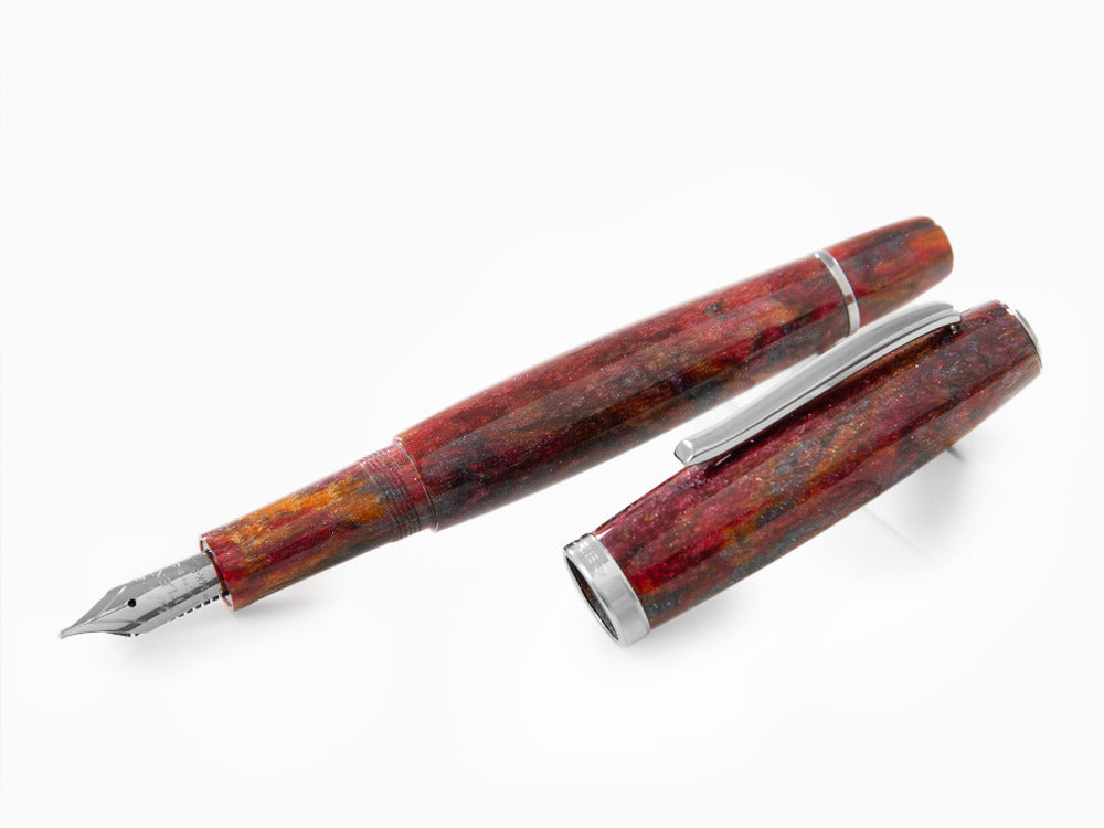 Scribo La Dotta Turrita Füllfeder, 14K, Limitierte Edition DOTFP09RT1403