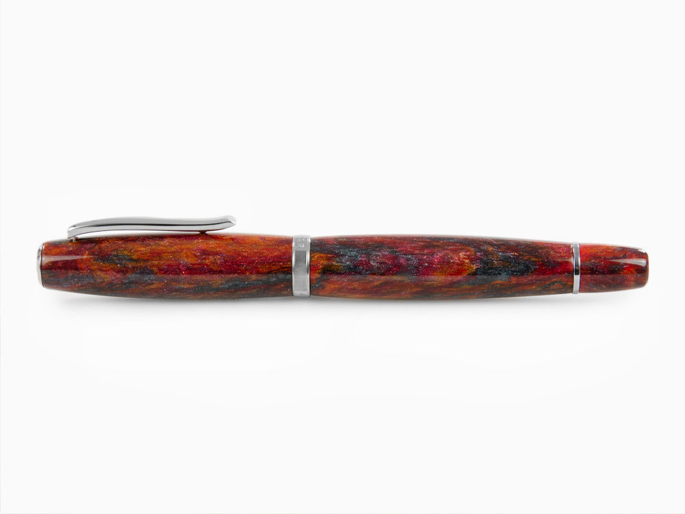 Scribo La Dotta Turrita Füllfeder, 14K, Limitierte Edition DOTFP09RT1403