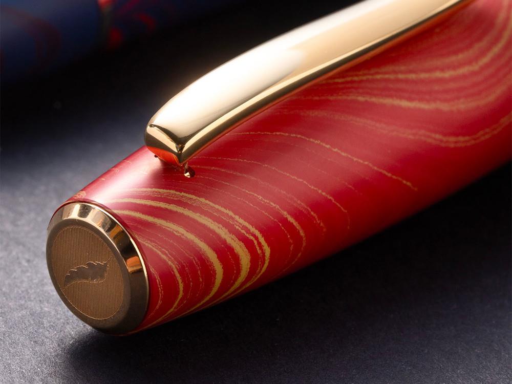 Scribo La Dotta Liber Füllfederhalter, Ebonite, 14k Gold,  DOTFP24YG1403