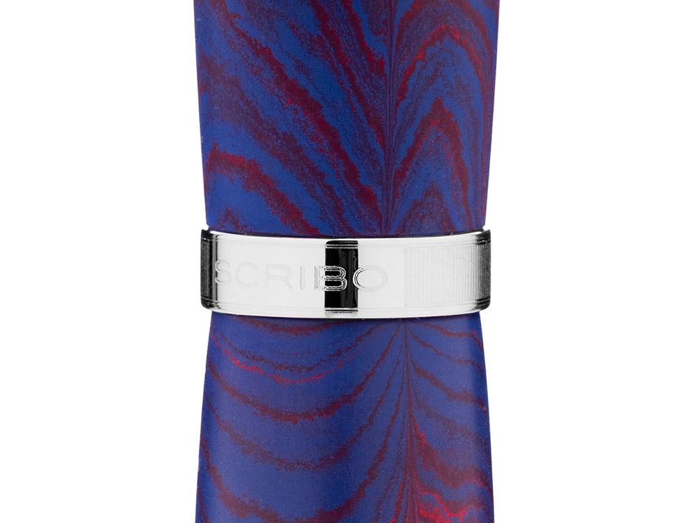 Scribo La Dotta Paradisus Füllfederhalter, 14K, Blau, DOTFP25PL1403