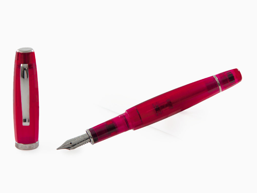 Scribo Feel Ombre Magenta Füllfeder, 18K, Limitierte Ed, FEEFP27RT1803