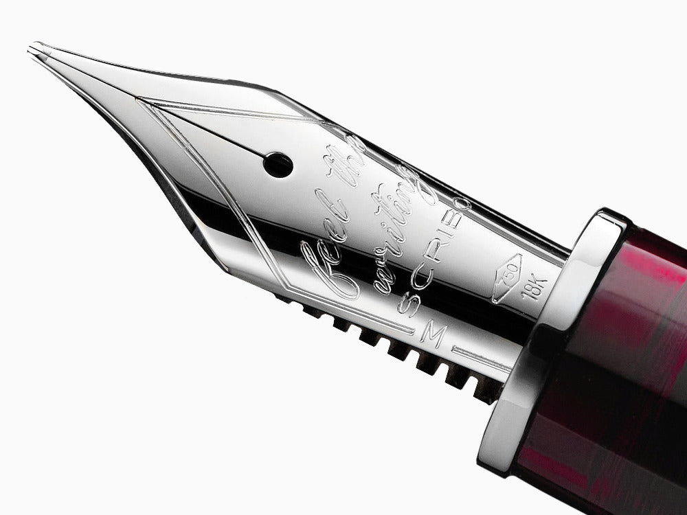 Scribo Feel Ombre Magenta Füllfeder, 18K, Limitierte Ed, FEEFP27RT1803