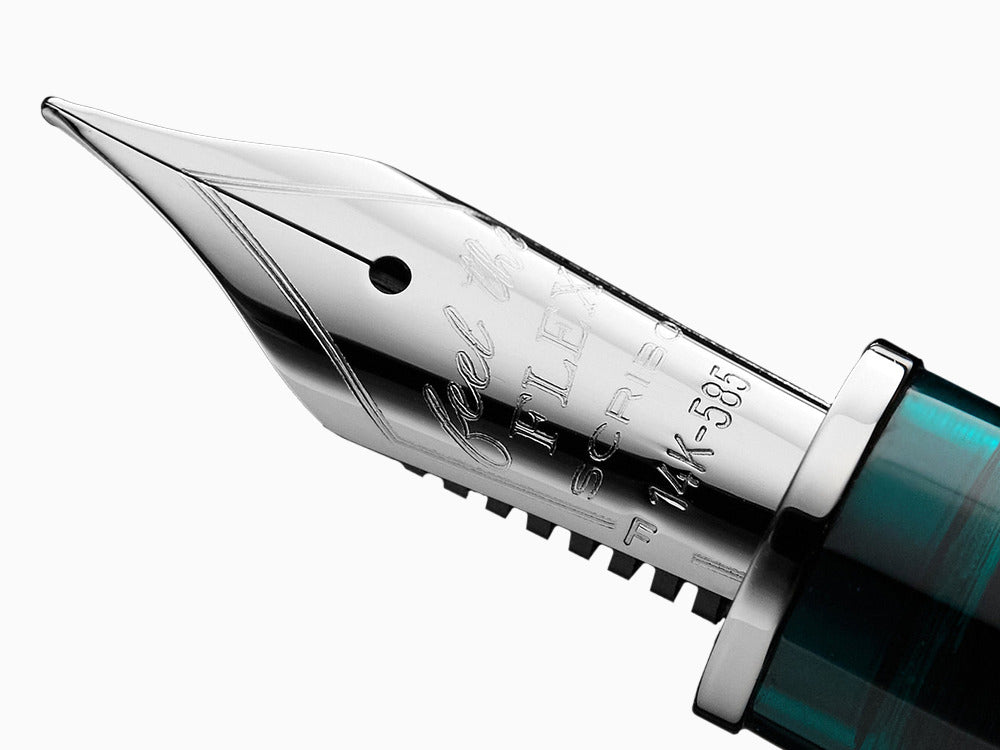 Scribo Feel Ombre Verdi Füllfeder, 14K, Limitierte Edition FEEFP28RT1403