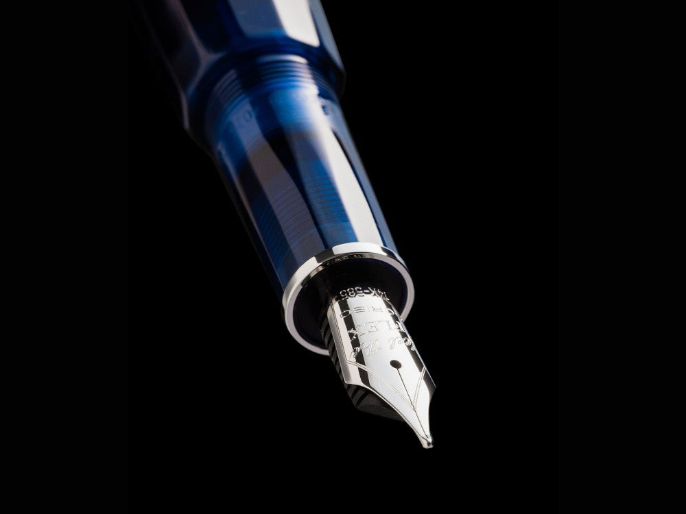 Scribo Feel Blu Sospeso LE Füllfederhalter 14K, FEEFP46PL1403