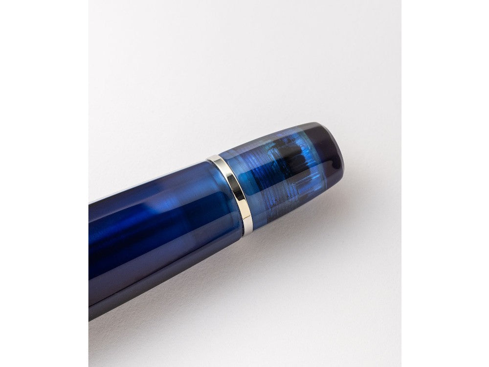 Scribo Feel Blu Sospeso Füllfederhalter 18K LE, FEEFP46PL1803