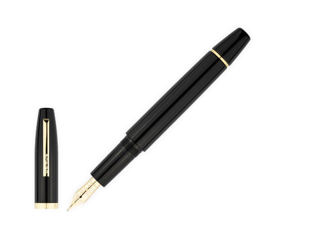 Scribo Flow Origine 14K Füllfederhalter Limitierte Edition FLOFP06YG1403