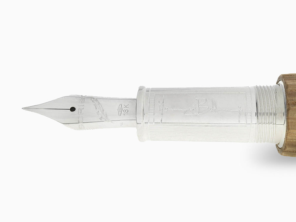 Scribo La Tradizionale Füllfeder, 18K, Limitierte Edition, LATFP03RH1803
