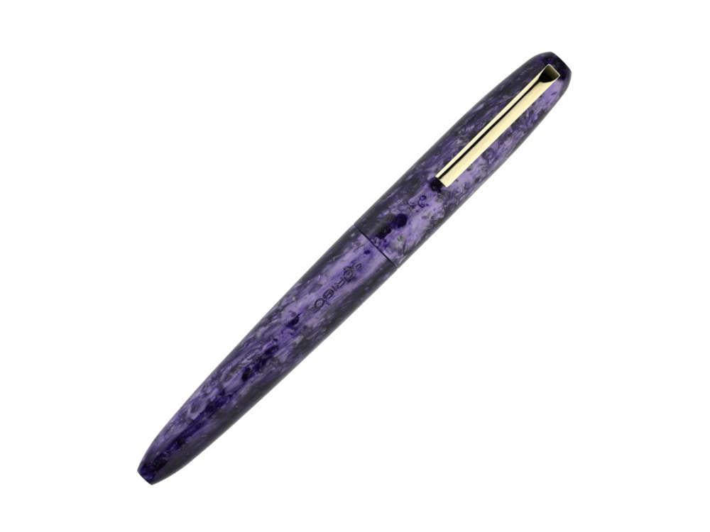 Scribo Piuma Ametista Füllfeder, 14K, Limitierte Edition, PIUFP14YG1403