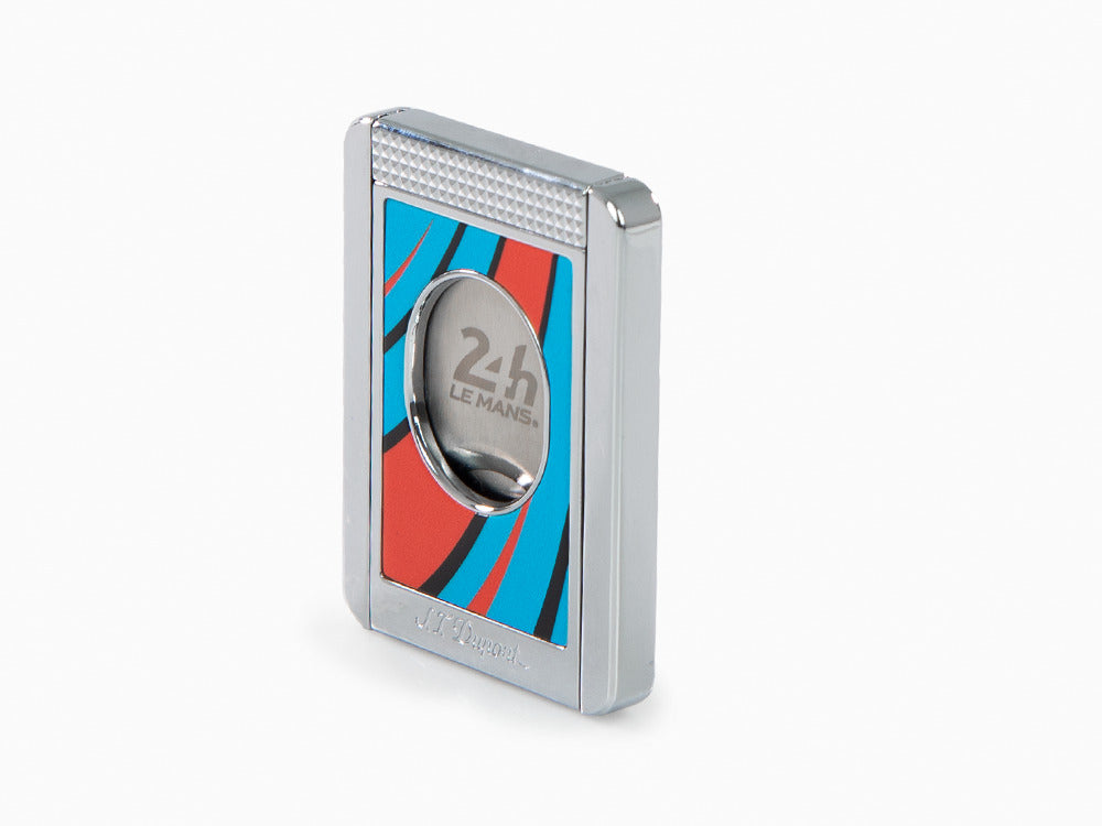 S.T. Dupont 24H Du Mans Zigarrenschneider, Palladium, Lack, Blau, 003489