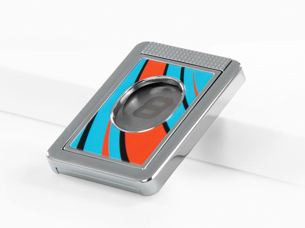 S.T. Dupont 24H Du Mans Zigarrenschneider, Palladium, Lack, Blau, 003489