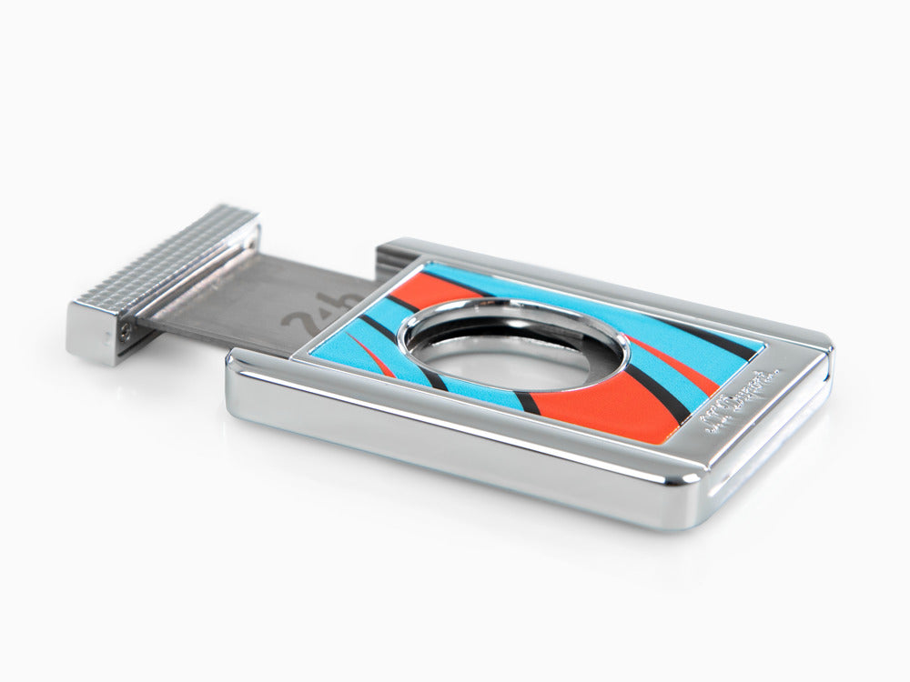 S.T. Dupont 24H Du Mans Zigarrenschneider, Palladium, Lack, Blau, 003489