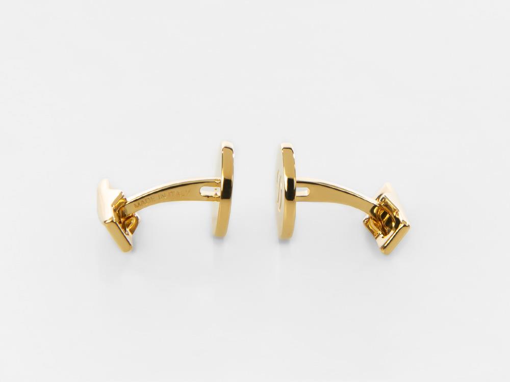 S.T. Dupont D Manschettenknöpfe, Metalle, Gold, 005836