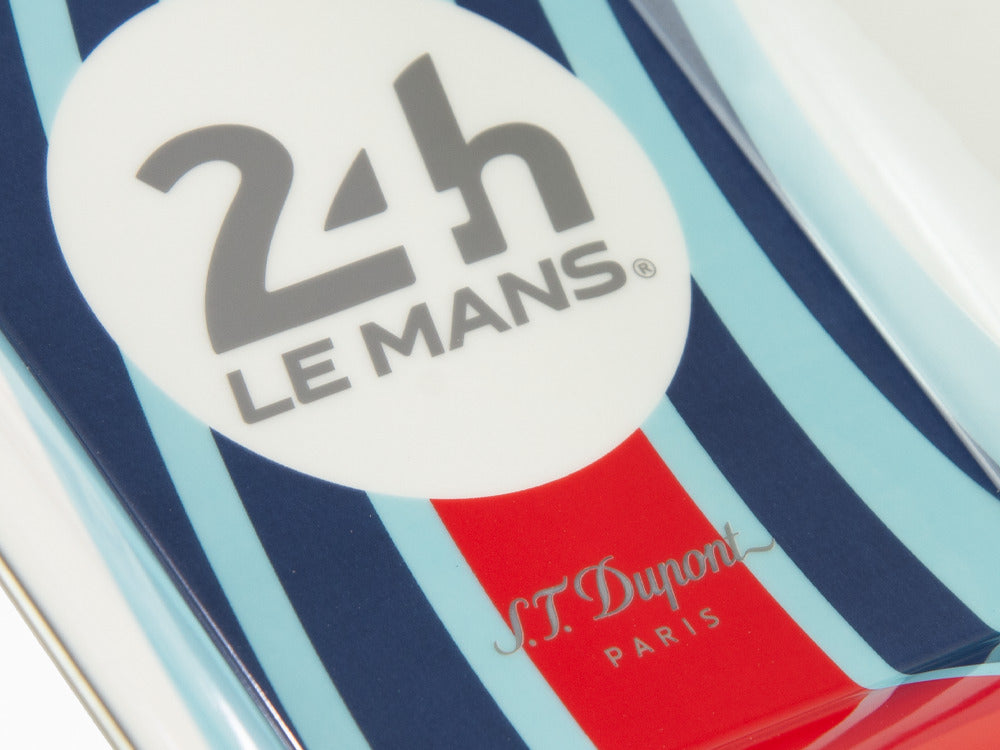 S.T. Dupont 24H Du Mans Aschenbecher, Porzellan, Weiss, 006488