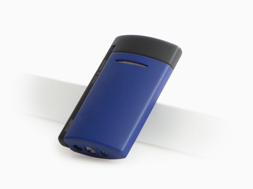 S.T. Dupont Velvet Animation Minijet Matte Ocean Blue Feuerzeug, Lack, 010860