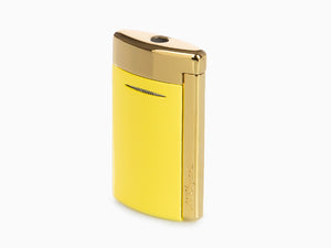 S.T. Dupont Minijet Feuerzeug Vanille, Golden PVD, Gelb, 010880