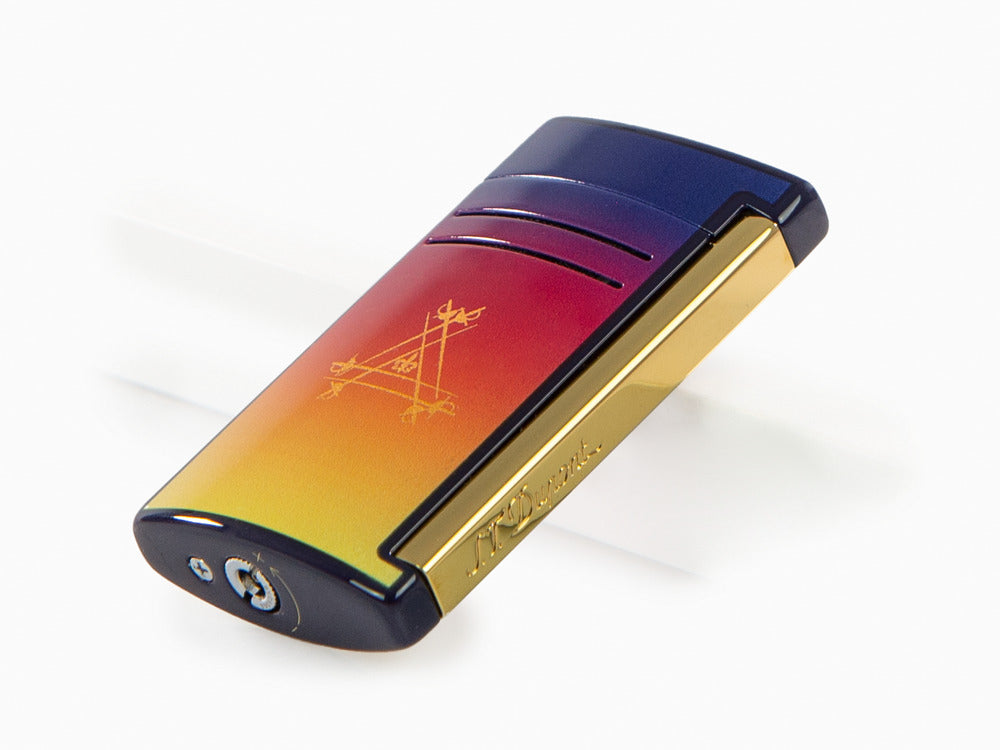S.T. Dupont Maxijet Montecristo L'Aurore Feuerzeug, Lack, Violett, 020034