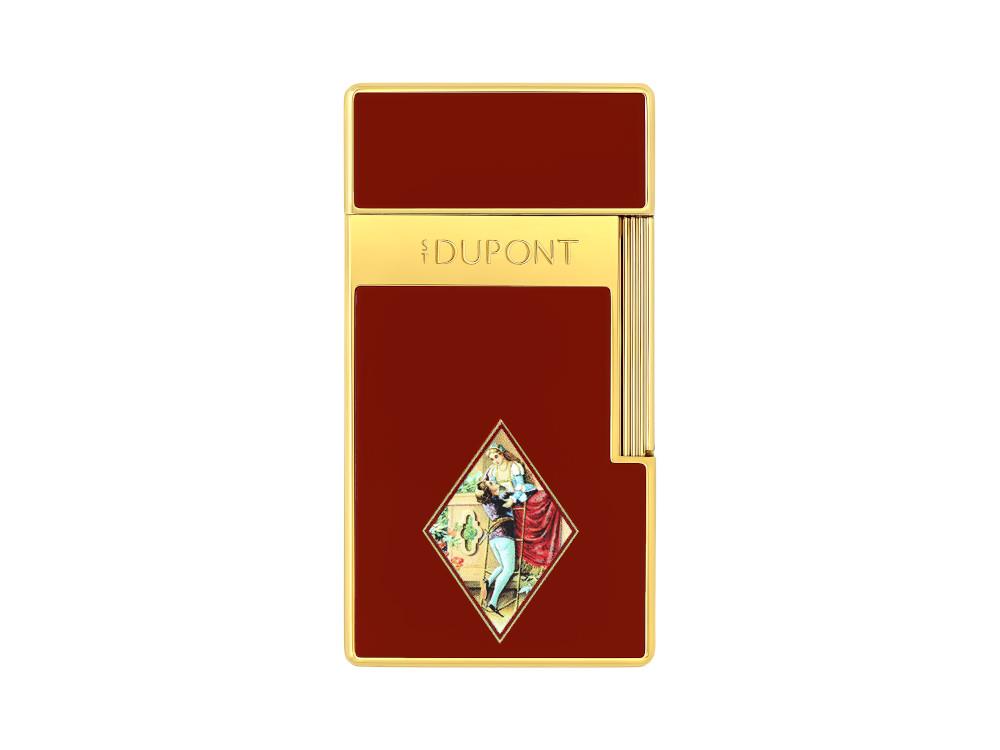 S.T. Dupont Biggy Romeo y Julieta Feuerzeug, , Golden, 025050