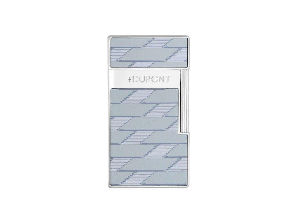 S.T. Dupont Biggy Monogram 1872 Feuerzeug, Grau, Limitierte Auflage, 025080