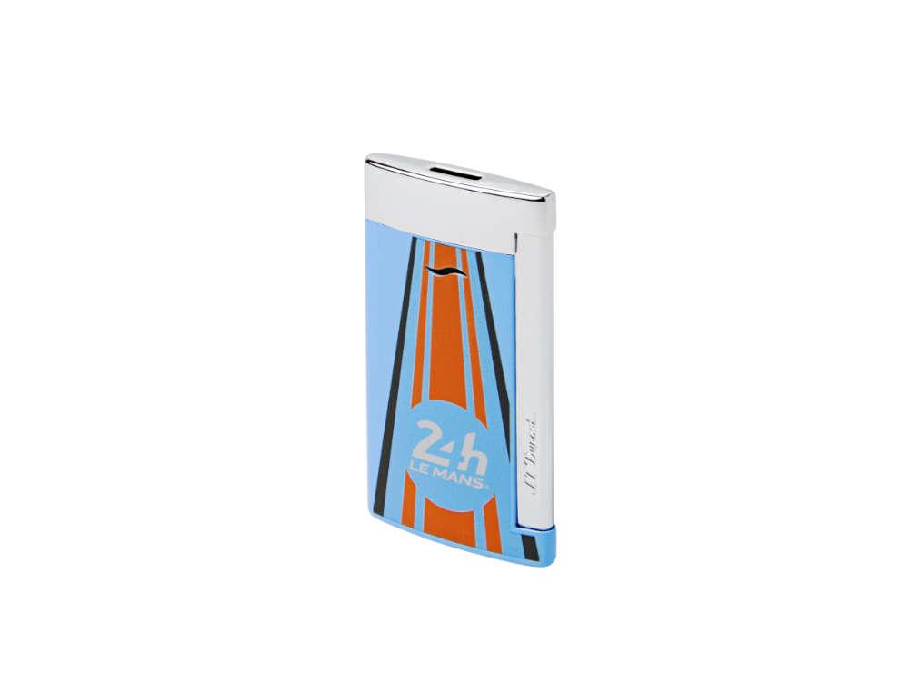 S.T. Dupont 24H Du Mans Slim7 Feuerzeug, Palladium, Blau, 027789