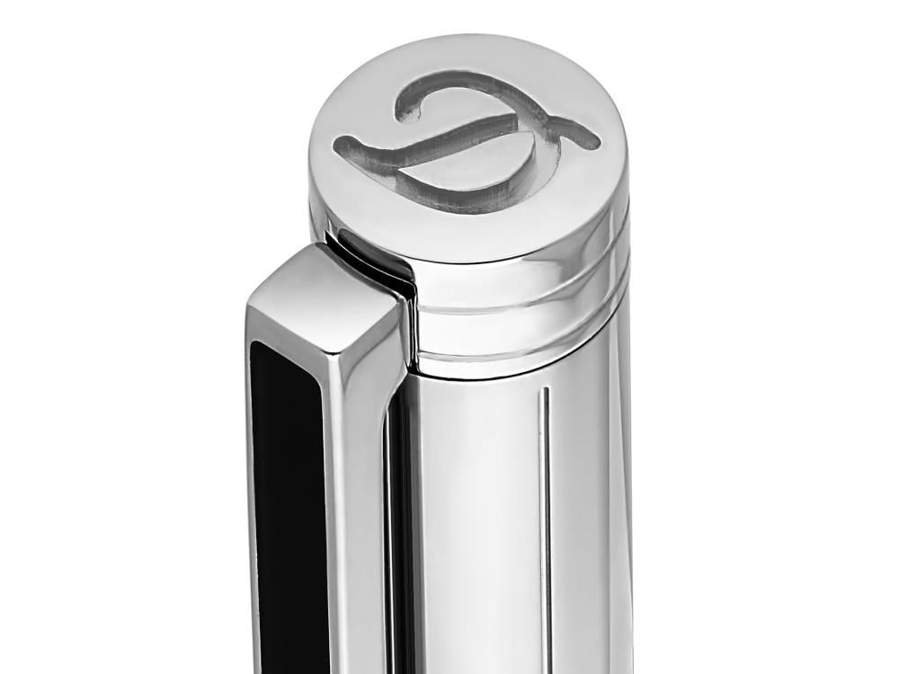 S.T. Dupont Classique Kugelschreiber, Messing, Silber, 045075N