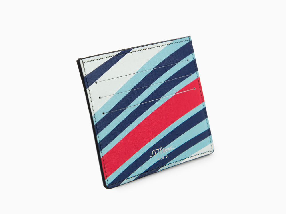 S.T. Dupont 24H Du Mans Kartenetuis, Leder, Weiss, 6 Karten, 161511