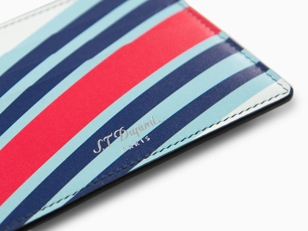 S.T. Dupont 24H Du Mans Kartenetuis, Leder, Weiss, 6 Karten, 161511